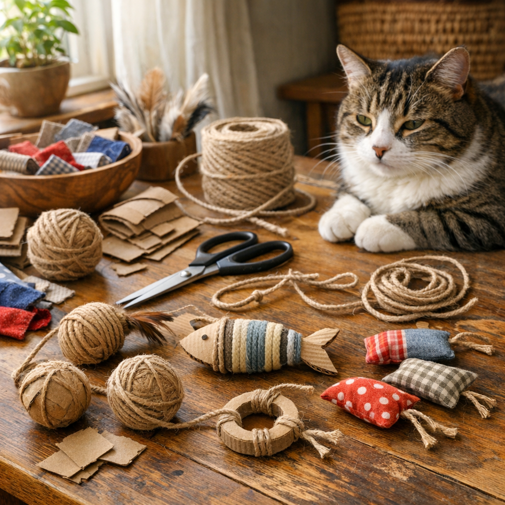 Comment imaginer des activités créatives DIY autour des chats ?
