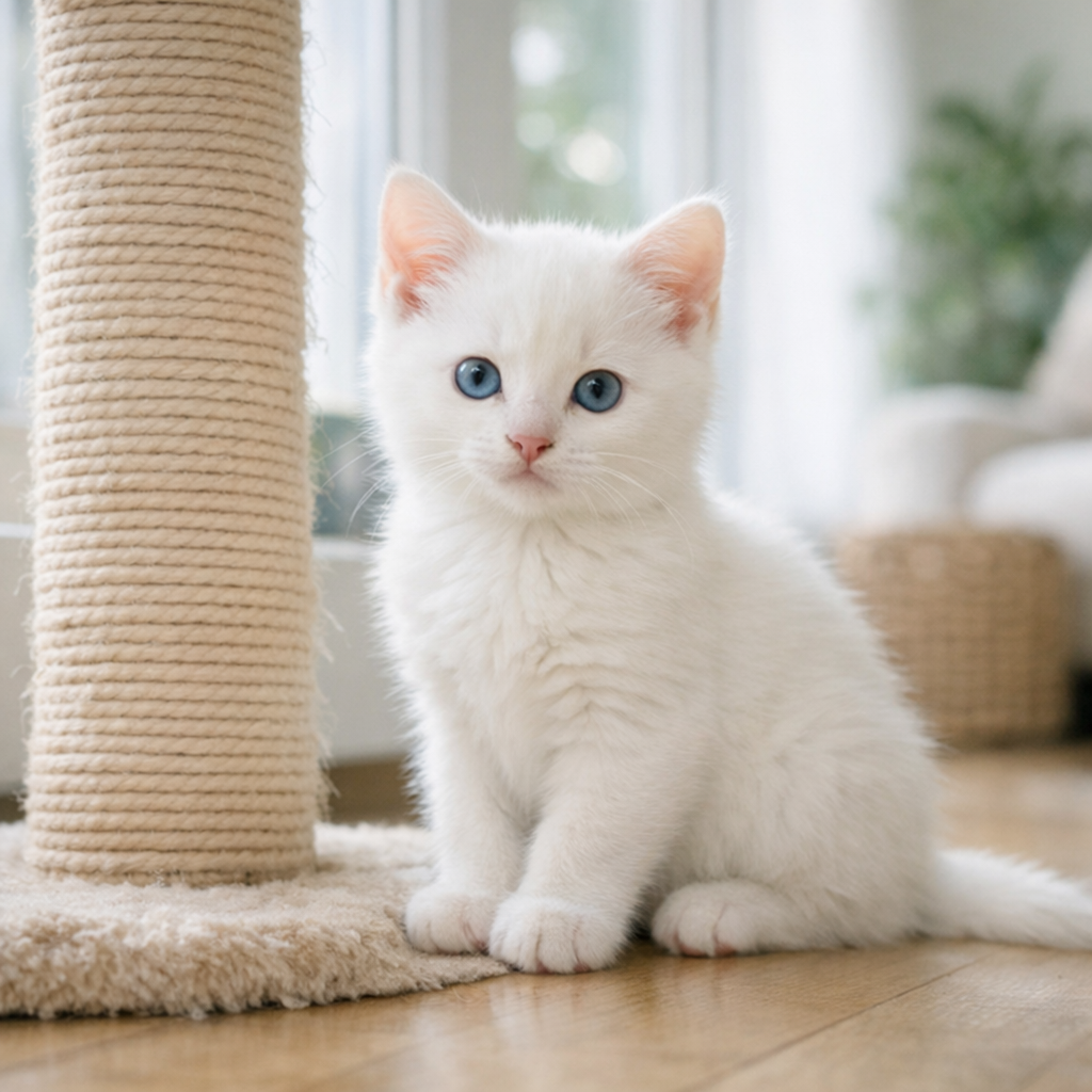 Adopter un chaton blanc sans se tromper : les 5 points clés