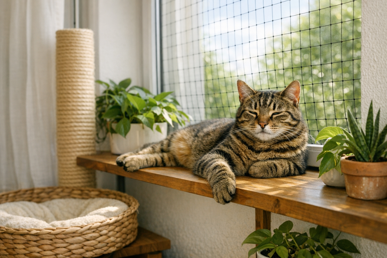 Aménager sa maison pour un chat vraiment apaisé