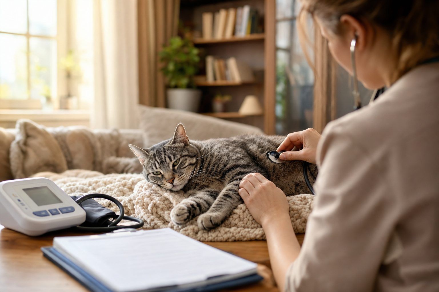 Quelles sont les causes d'un accident vasculaire cérébral chez le chat ?