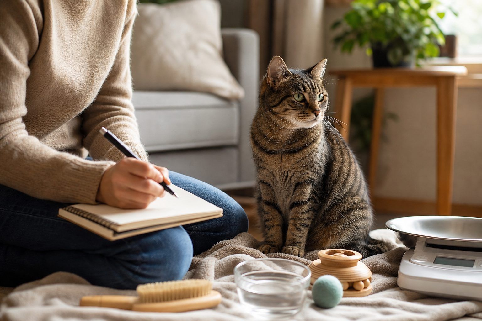 La grille utile : observer la phase de vie pour adapter les soins du chat