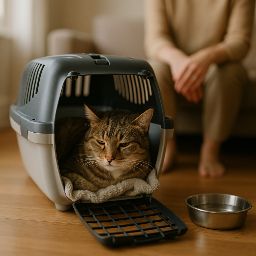 Chat agressif après une visite chez le vétérinaire : que faire ?