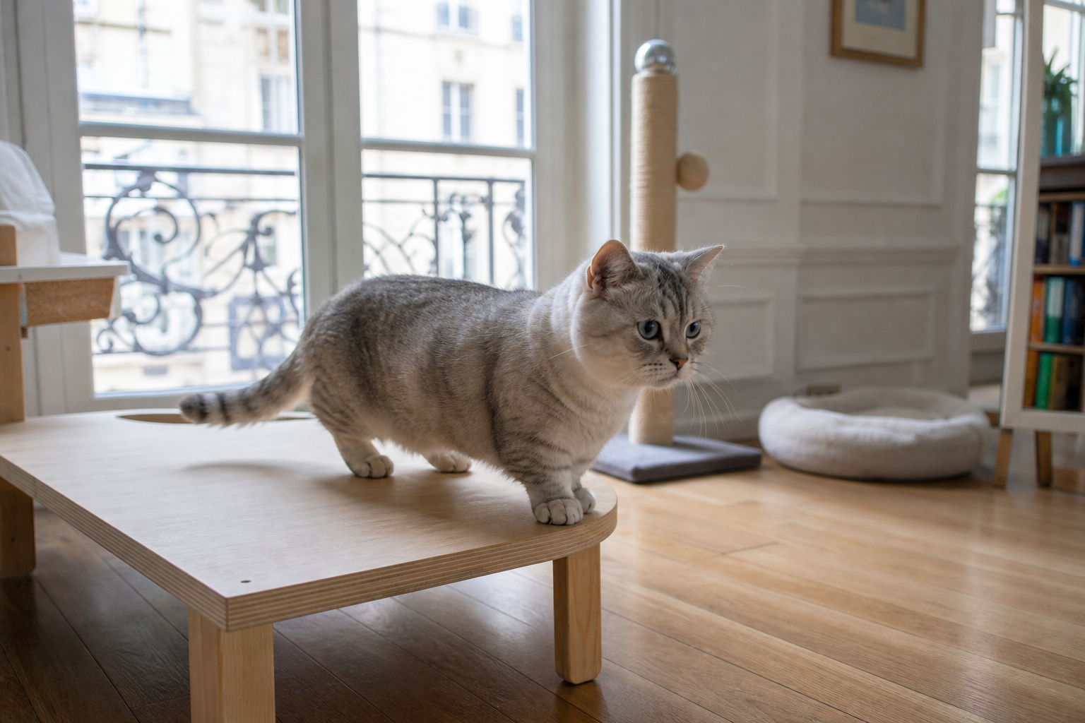Un chat court sur patte peut-il vraiment bien vivre chez vous ?