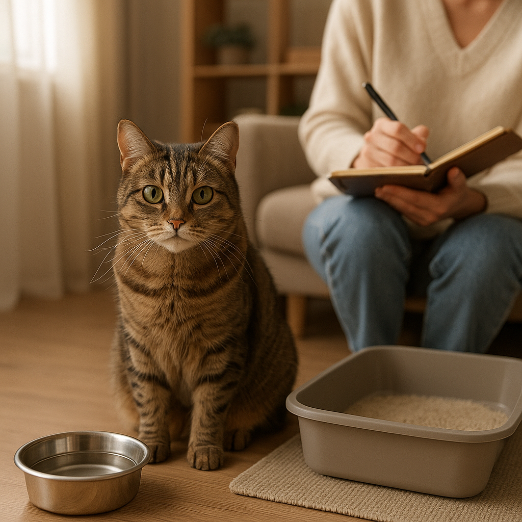 Chat diabétique : premiers signes à repérer à la maison