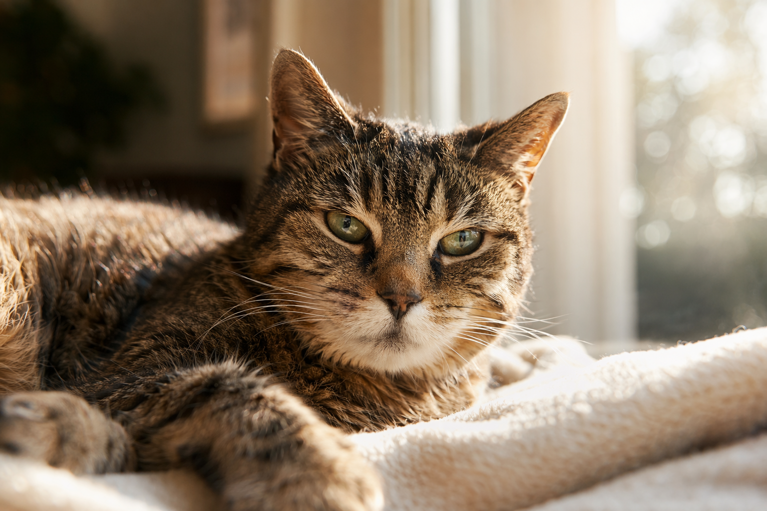 Chat senior (+10 ans) : alimentation, santé et 9 conseils essentiels