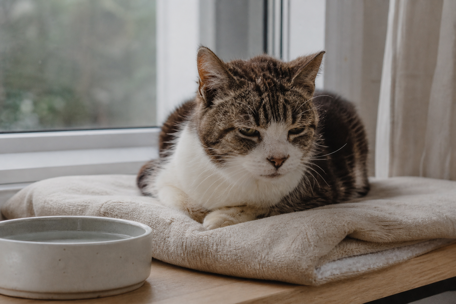 Votre chat sent-il sa mort venir ou exprime-t-il un malaise ?