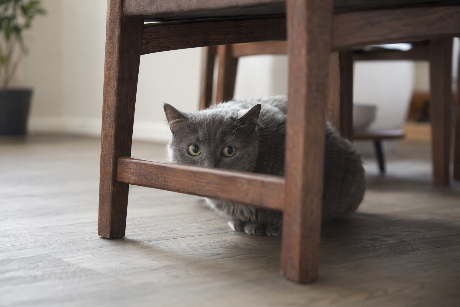 Chat stressé : 12 symptômes à reconnaître et 8 solutions naturelles
