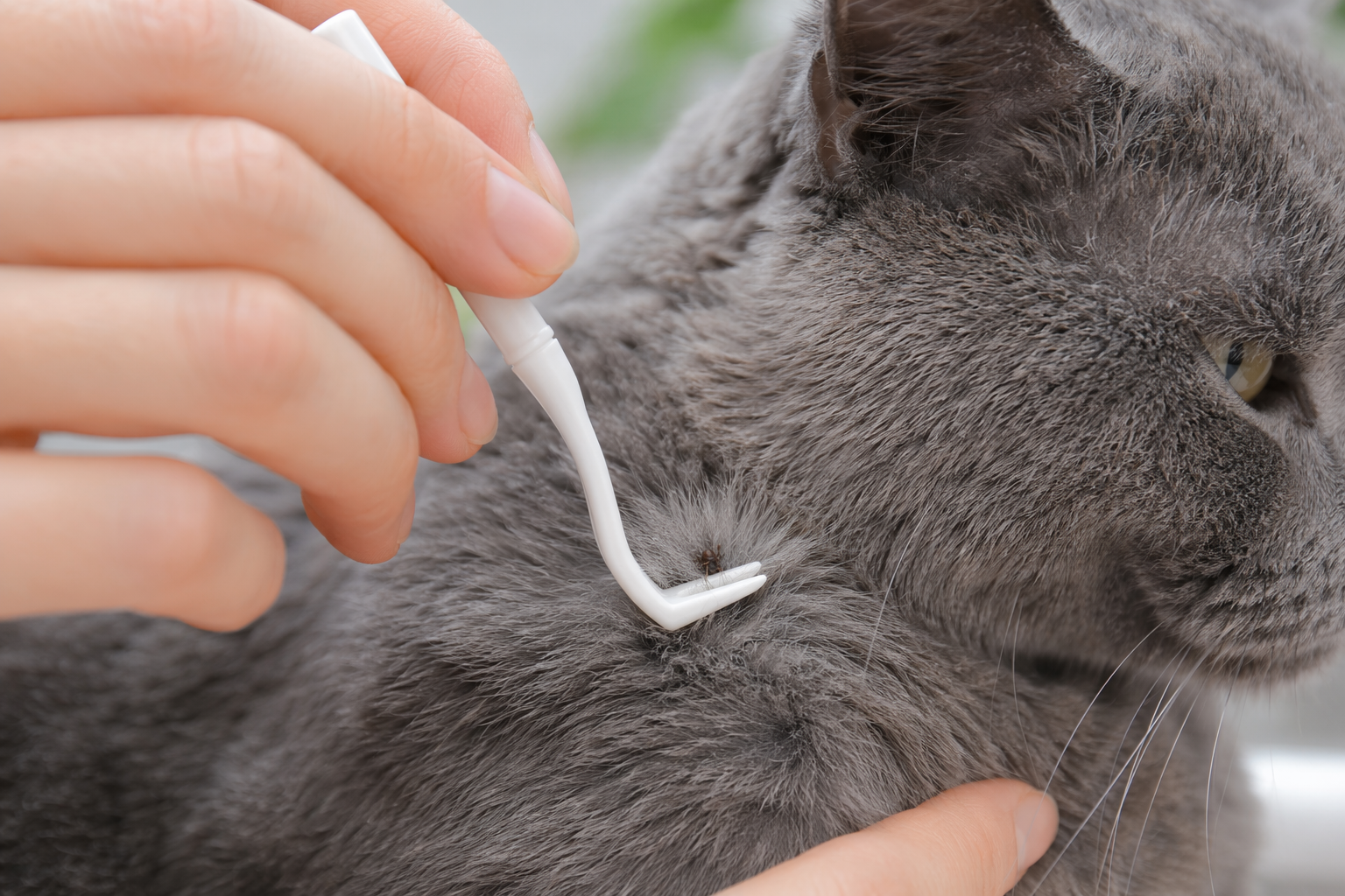 Tiques chez le chat : prévention 2026, traitement et risques pour l'humain