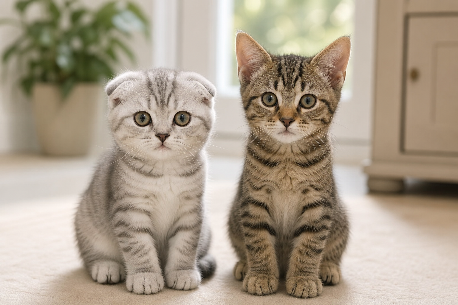 Un chaton à l’oreille pliée est-il un Scottish Fold ou malade ?