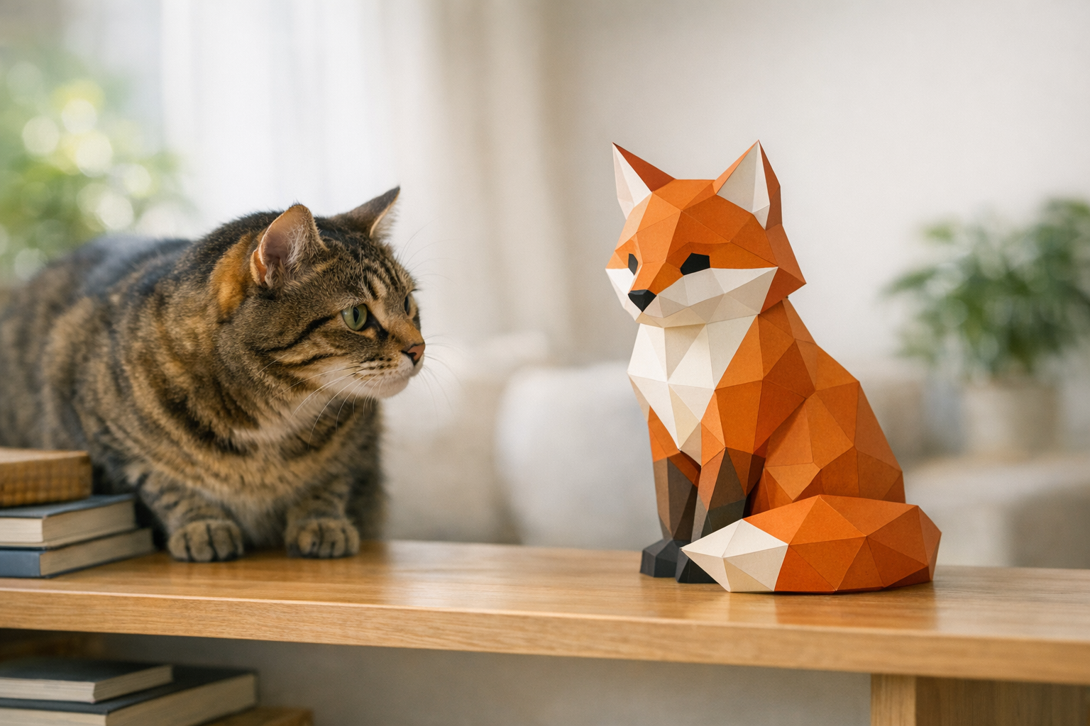 Créer un coin jeu félin avec du papercraft 3D