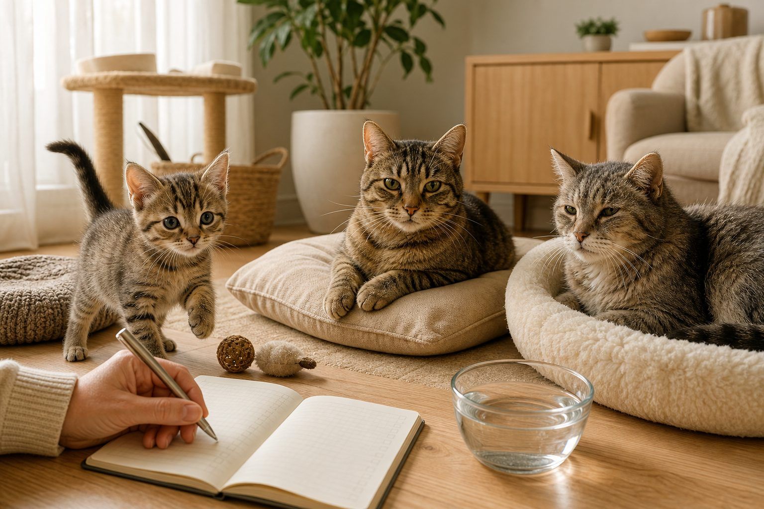 Les stades de vie du chat : une grille décisionnelle pour la maison et le suivi