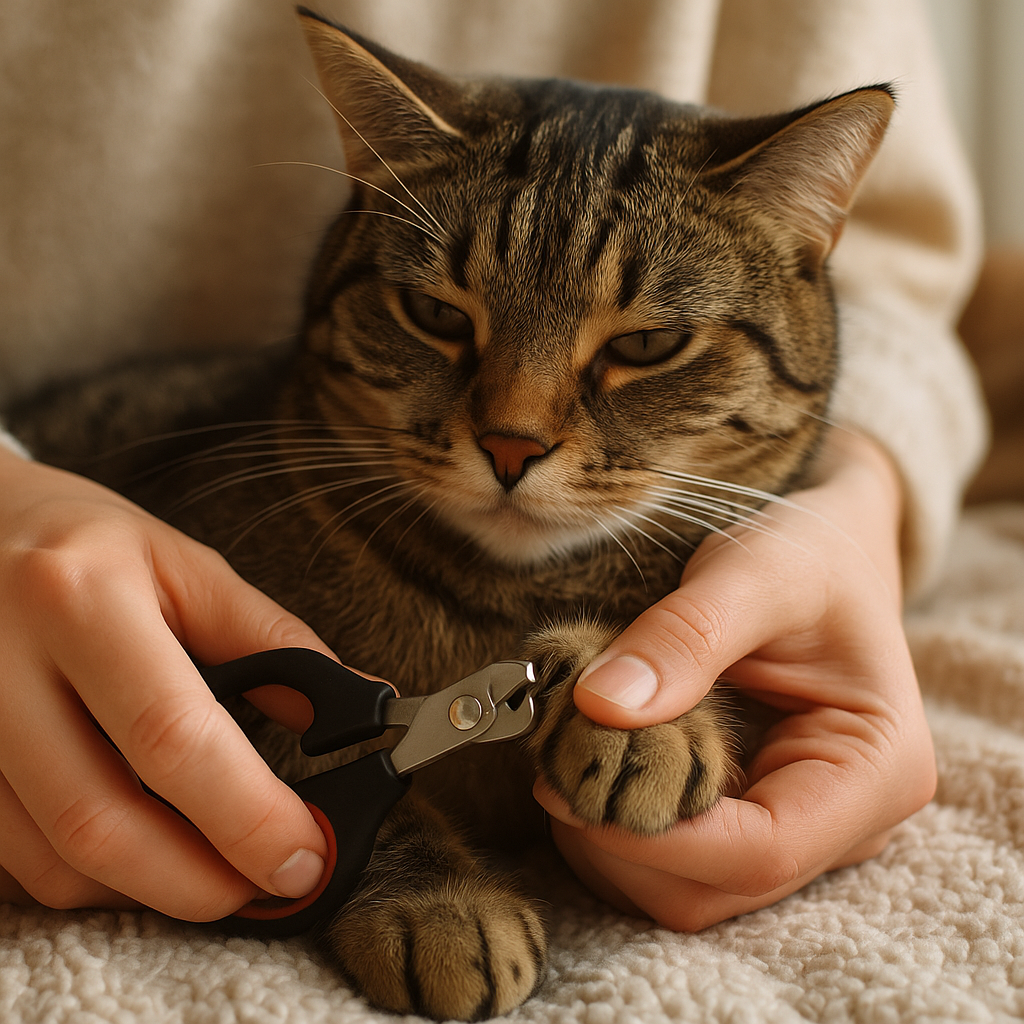 Comment couper les griffes d’un chat sans stress ?