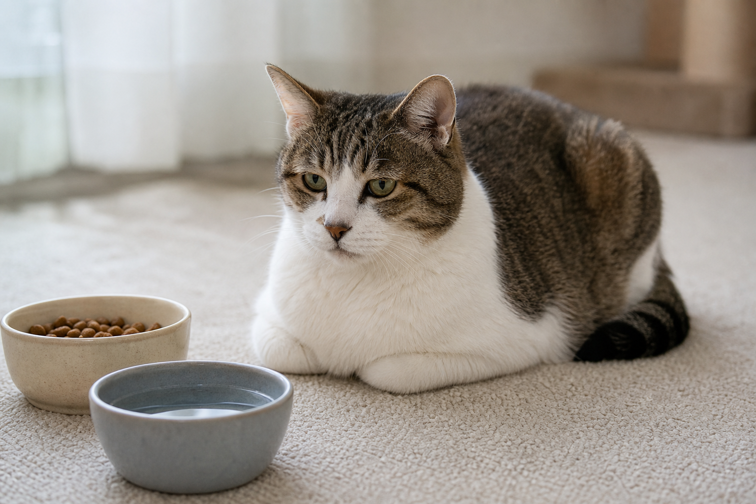 Comment meurt un chat qui ne mange plus et quand agir