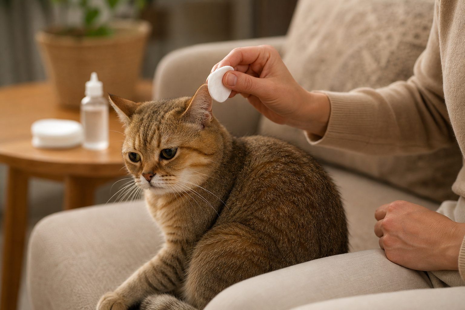 Chat qui refuse le nettoyage : comment faire sans transformer ça en lutte ?