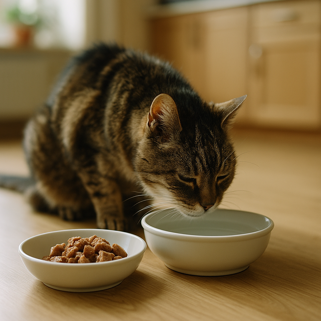 Insuffisance rénale du chat : symptômes précoces et alimentation