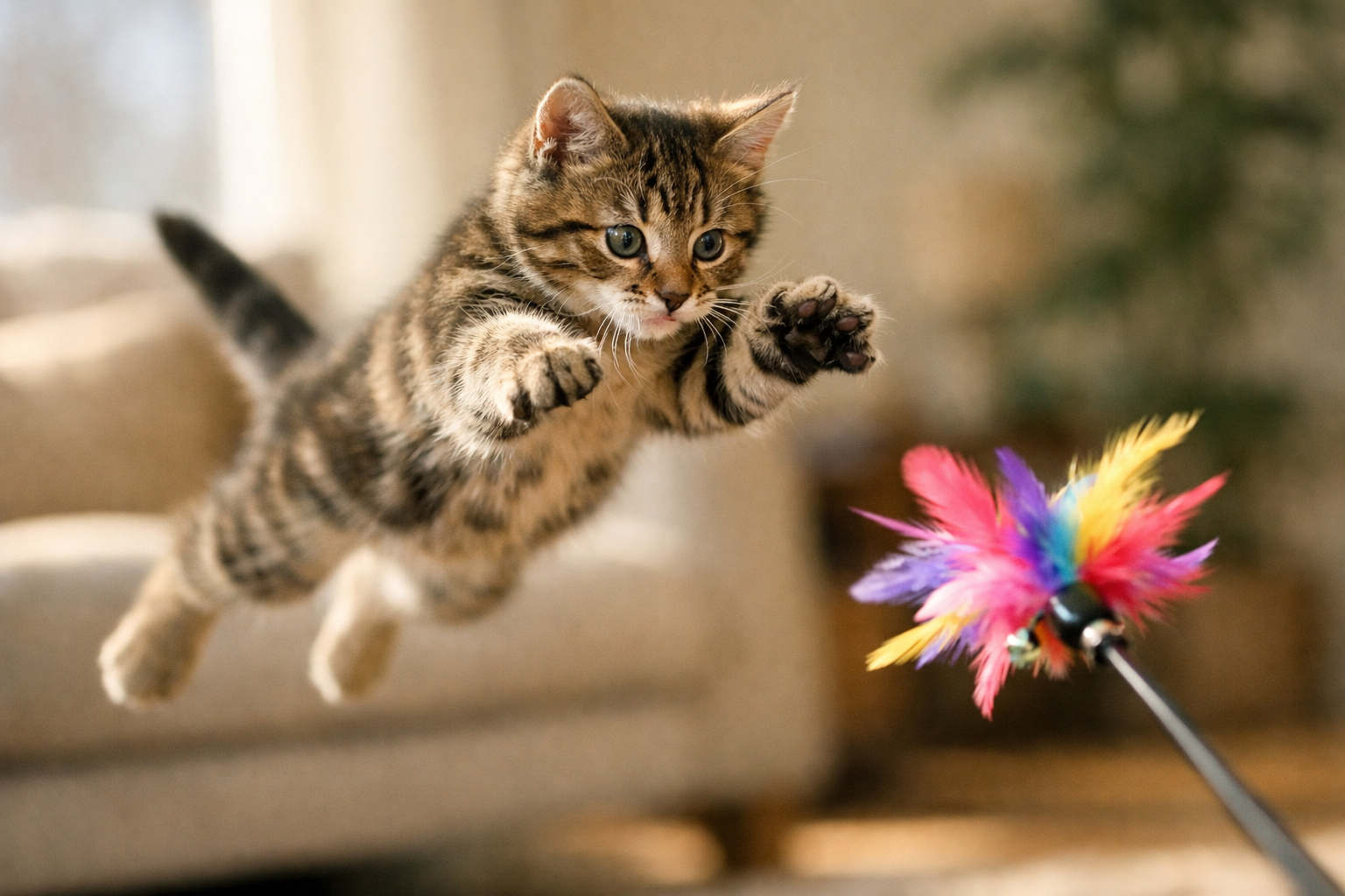 Meilleurs jouets interactifs pour chat : notre sélection 2026