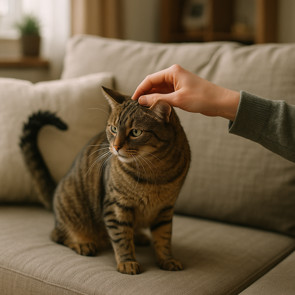 Pourquoi mon chat me mordille quand je le caresse ?