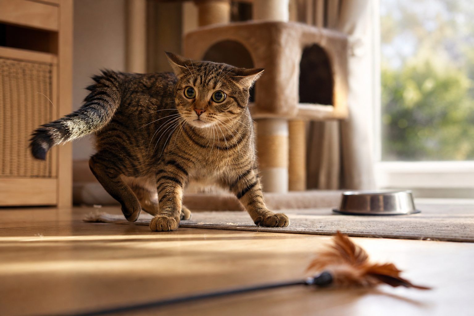 Quelles sont les causes qui déclenchent le syndrome du tigre chez le chat ?